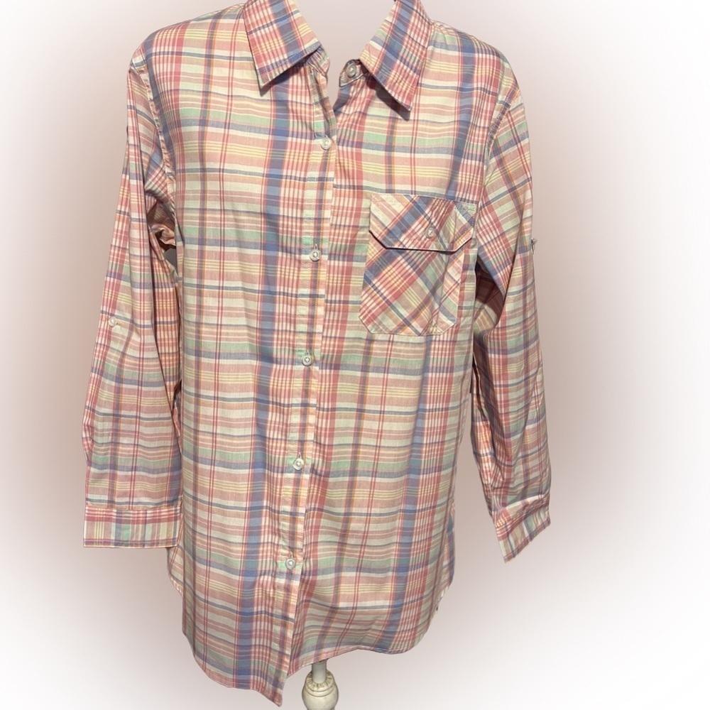 Vintage CW Collection Plaid Shirt L